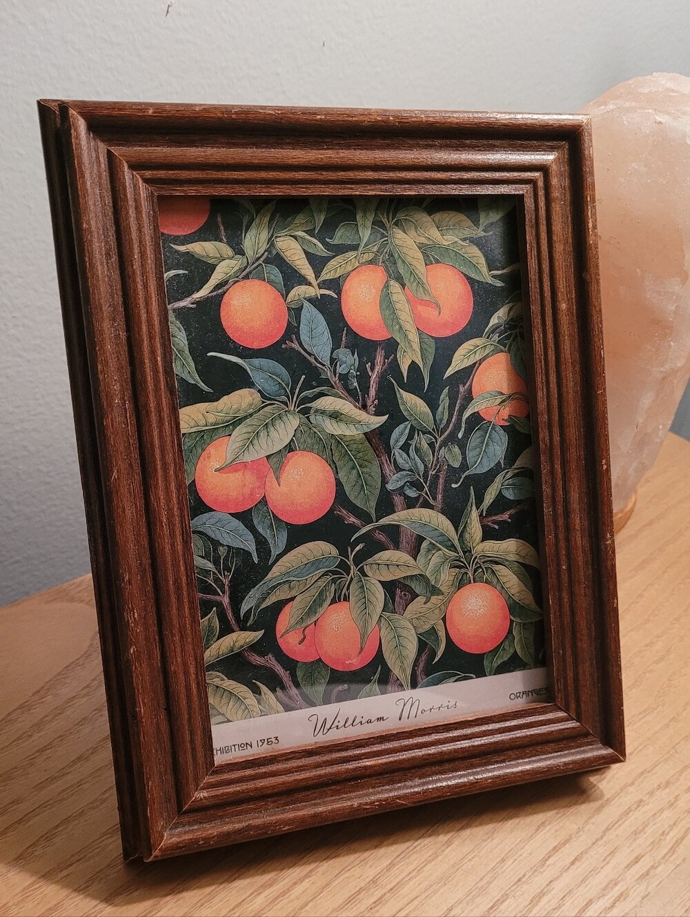 Wood-Frame William Morris Art Print